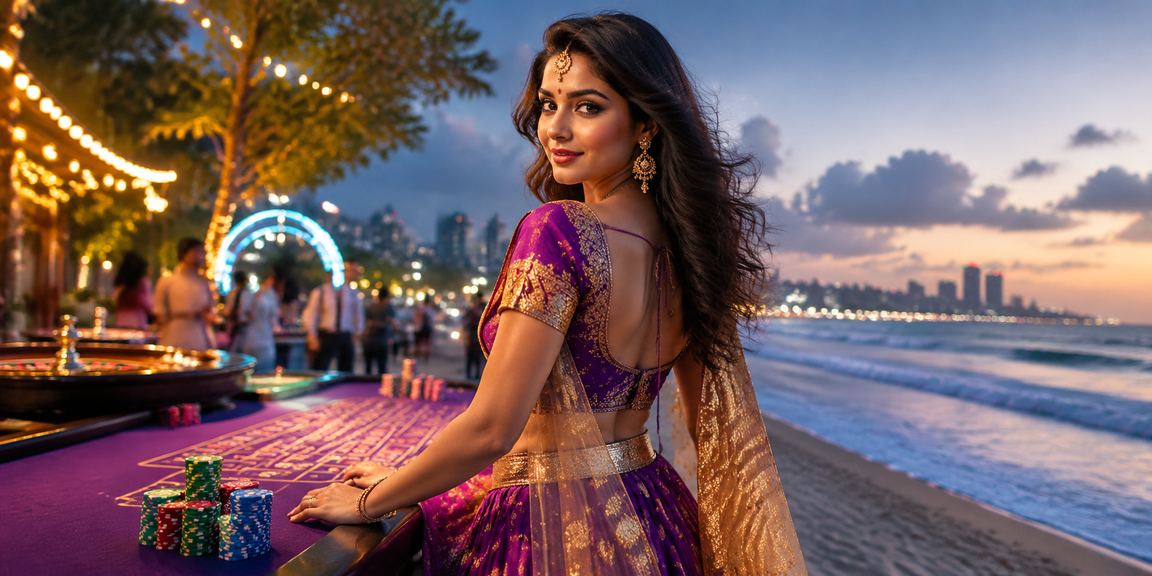 Chennai Marina Beach with mobile payment for gaming
