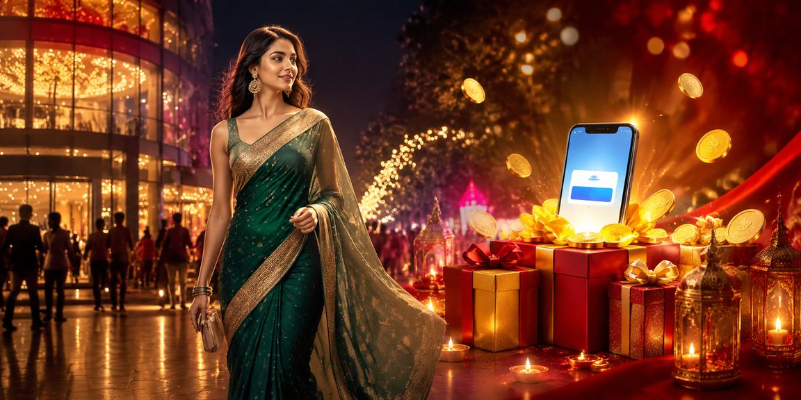 User playing rummy on mobile phone in Delhi with bonus
